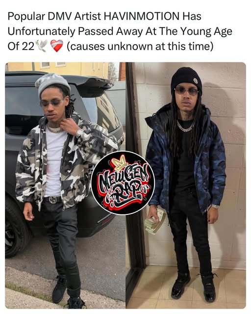 HavinMotion Rising DMV Rapper Killed In A Shooting: